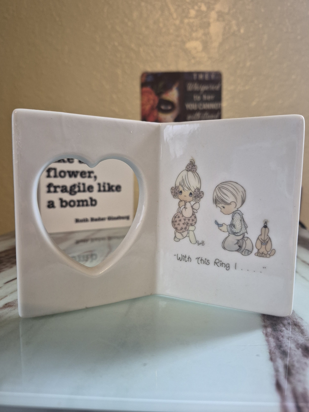 Precious Moments Heart Picture Frame